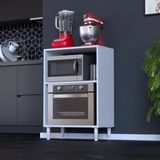 modilayn Loya 32,5 Cm.derinlik, Boş Gözlü Çok Amaçlı Mutfak Dolabı (Farklı Ölçü Seçenekleri Ile) - Beyaz - 55 cm