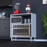 modilayn Loya 32,5 Cm.derinlik, Boş Gözlü Çok Amaçlı Mutfak Dolabı (Farklı Ölçü Seçenekleri Ile) - Beyaz - 80 cm