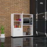 Modilayn Mikrodalga dolabı Mini Fırın Dolabı Çok Amaçlı Dolap - Beyaz