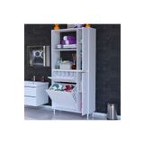 Modilayn Mis Kirli Çamaşır Sepetli Banyo Dolabı