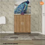 Modilayn Modilayn ARD-112 70 X76X 32 cm Ayakkabılık Antre Ayakkabılık Çok Amaçlı Dolap Ayakkabı Dolabı-Meşe