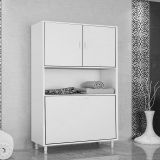Modilayn Nuvano Banyo Dolabı, Sepetli, Beyaz