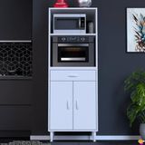 Modilayn Oslo 60X162,4X56 Cm 1 Çekmece, 2 Kapaklı. Mutfağınıza Yer Açan Fırın / Mikrodalga Dolabı.