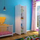 Modilayn Sekiz Raflı Cokamaclı Dolap Mutfak Dolabı Banyo Dolabı Ofis Dolabı Beyaz