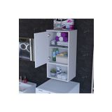 Modilayn Şile Asma Dolap 50 x 88,4 x 32,5 cm Makine Üstü Dolap Çamaşır Makinesi Üstü Dolabı