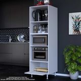 Modilayn Silva Loya 59,6 X194,6 X56 Cm Tek Kapaklı Ankastre Ve Mutfak Dolabı