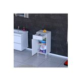 Modilayn Slim Emir 35X88x32,5 Cm Cm Tek Çekmeceli Kapaklı Komidin, Cihaz Koyma Sehpası, Setup Masası