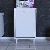 Modilayn Soke 45 X 75 X 32,5 Cm Kirli Camasir Sepetli Banyo Dolabi