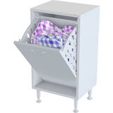 modilayn Söke Kirli Sepetli, Ayaklı, Çok Amaçlı Banyo Dolabı (14 Farklı Genişlik Seçeneği) - 35 cm