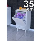 Modilayn Söke Kirli Sepetli, Ayaklı, Çok Amaçlı Banyo Dolabı (14 farklı Genişlik Seçeneği)
