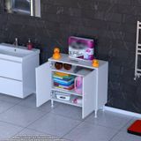 Modilayn Söke Küçük Alanlar İçin Akıllı Çözümler! 75X75x32,5 Cm’ Lik 2 Kapaklı 3 Göz Raf Dolap
