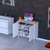 Modilayn Söke Küçük Alanlar İçin Akıllı Çözümler! 85X75x32,5 Cm’ Lik 2 Kapaklı 4 Göz Raf Dolap