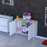 Modilayn Söke Küçük Alanlar İçin Akıllı Çözümler! 90X75x32,5 Cm’ Lik 2 Kapaklı 2 Göz Raf Dolap