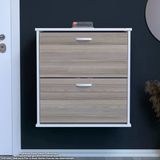 Modilayn Umay Antre Hol 72X 78X 26 Cm’ Lik 2 Düşer Kapak 4 Göz Bölmeli Ayakkabılık