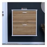 Modilayn Umay Antre Hol 72X78x26 Cm’ Lik 2 Düşer Kapak 4 Göz Bölmeli Ayakkabılık