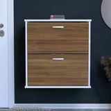 Modilayn Umay Asma Antre 72 X 78 X 25,5 Cm Lik 2 Düşer Kapak 4 Göz Raf Ayakkabılık