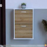 Modilayn Umay Asma Kapı Önü 52X78x26 Cm’lik 2 Düşer Kapak 4 Göz Bölme Ayakkabılık