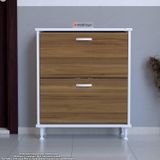 Modilayn Umay Kapı Önü 72 X 86 X 25, 5 Cm’ Lik 2 Düşer Kapak 4 Göz Bölmeli Ayakkabılık