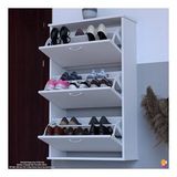 Modilayn Varbi Asma Antre 72 X115x26 Cm’lik 3 Düşer Kapak 6 Göz Bölmeli Ayakkabılık