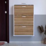 Modilayn Varbi Asma Kapı Önü 72 X 107 X 25,5 Cm’ Lik 3 Düşer Kapak 6 Göz Bölmeli Ayakkabılık