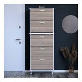 Modilayn Varbi Umay' 2 Li Antre Hol 72X205x 26 Cm’ Lik 5 Düşer Kapak 10 Göz Raflı Ayakkabılık