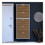 Modilayn Varbi Umay' 2 Li Asma Antre 72X 193X26 Cm’ Lik 5 Düşer Kapak 10 Göz Bölme Ayakkabılık