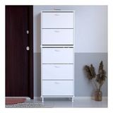 Modilayn Varbi Umay' 2 Li Kapı Önü 72X205x26 Cm’ Lik 5 Düşer Kapak 10 Göz Bölme Ayakkabılık