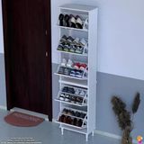 Modilayn Varbi Umay Kapı Önü 52X205x26 Cm’ Lik 5 Düşer Kapak 10 Göz Bölme Ayakkabılık