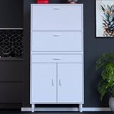 Modilayn Vio Mutfak Dolabı 2 Kapak, 1 Raf, 1 Çekmece Alt, 2 Kapak Üst Modül (75 Cm Genişlik) Beyaz