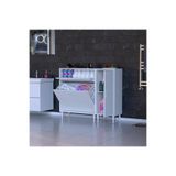 Modilayn Yenice 110X97x32,5 Cm 3 Raflı Ve 2 Sepetli Dolap İle Çamaşırlarınız Artık Daha Düzenli.