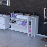 Modilayn Yenice 140X97x32,5 Cm 3 Raflı Ve 3 Sepetli Dolap İle Çamaşırlarınız Artık Daha Düzenli