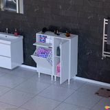 Modilayn Yenice 70X97x32,5 Cm 3 Raflı Ve Sepetli Dolap İle Çamaşırlarınız Artık Daha Düzenli.