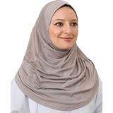 Modish Group Hazır Giyim Türban Yumuşak Başörtü Şal - Standart - Açık Vizon