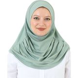 Modish Group Hazır Giyim Türban Yumuşak Başörtü Şal - Standart - Açık Yeşil