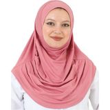 Modish Group Hazır Giyim Türban Yumuşak Başörtü Şal - Standart - Gül Kurusu
