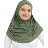 Modish Group Hazır Giyim Türban Yumuşak Başörtü Şal - Standart - Haki