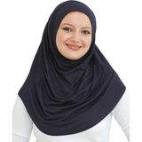 Modish Group Hazır Giyim Türban Yumuşak Başörtü Şal - Standart - Lacivert