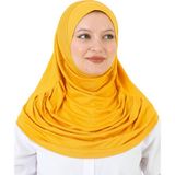 Modish Group Hazır Giyim Türban Yumuşak Başörtü Şal - Standart - Sarı