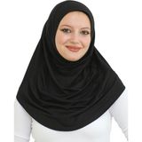 Modish Group Hazır Giyim Türban Yumuşak Başörtü Şal - Standart - Siyah