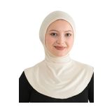 Modish Group Kadın Boyunluklu Hijab Tesettür Pratik Spor Bone - Bej