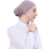 Modish Group Pratik Bone Pamuklu Tesettür Iç Bone, Başörtüsü Için Hazır Viskon Şapka, Namaz Günlük Kullanım Için - Açık Vizon
