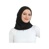 Modish Group Spor Başörtüsü Kadın Hazır Giyim Türban Viskon Eşarp Şal - Siyah Siyah