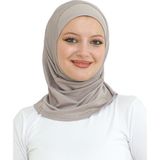 Modish Group Spor Şal Kadın Hazır Giyim Türban Viskon Eşarp Başörtüsü - Standart - Açık Vizon