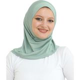 Modish Group Spor Şal Kadın Hazır Giyim Türban Viskon Eşarp Başörtüsü - Standart - Açık Yeşil
