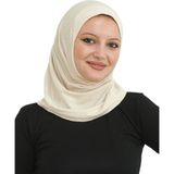 Modish Group Spor Şal Kadın Hazır Giyim Türban Viskon Eşarp Başörtüsü - Standart - Bej