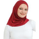 Modish Group Spor Şal Kadın Hazır Giyim Türban Viskon Eşarp Başörtüsü - Standart - Bordo