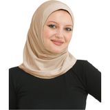 Modish Group Spor Şal Kadın Hazır Giyim Türban Viskon Eşarp Başörtüsü - Standart - Koyu Vizon
