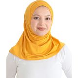 Modish Group Spor Şal Kadın Hazır Giyim Türban Viskon Eşarp Başörtüsü - Standart - Sarı