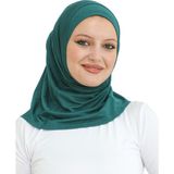 Modish Group Spor Şal Kadın Hazır Giyim Türban Viskon Eşarp Başörtüsü - Standart - Zümrüt