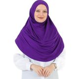 Modish Group Uzun Hazır Giyim Turban Yumuşak Eşarp Islami Giyim - Standart - Mor